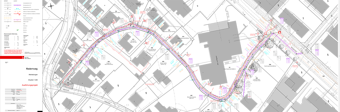 Biel/Bienne, Sanierung Werkleitungen Redernweg